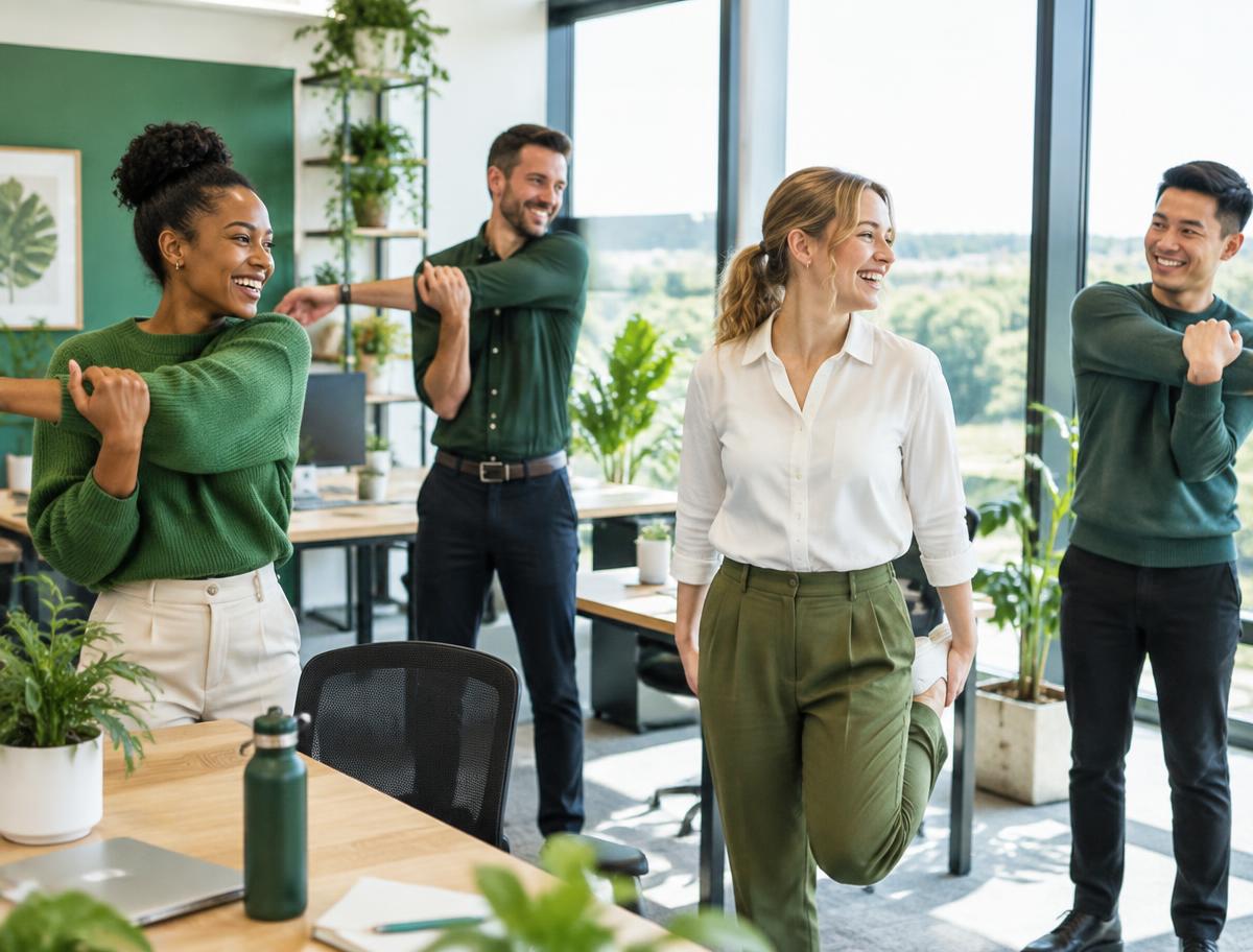 UK facts on wellbeing in the workplace